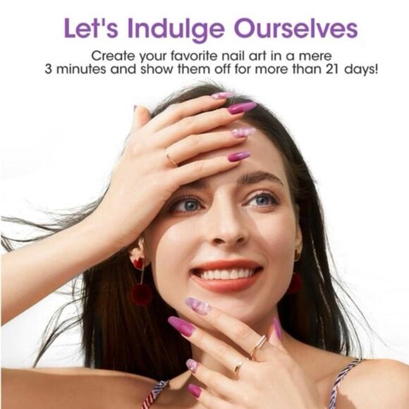 Gellen Gel Nail Polish Set 6 Colors Lavender Haze Collection Soak-Off UV/LED - Picture 8 of 10